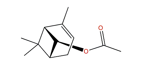 2,7,7-Trimethylbicyclo[3.1.1]hept-2-en-6-yl acetate
